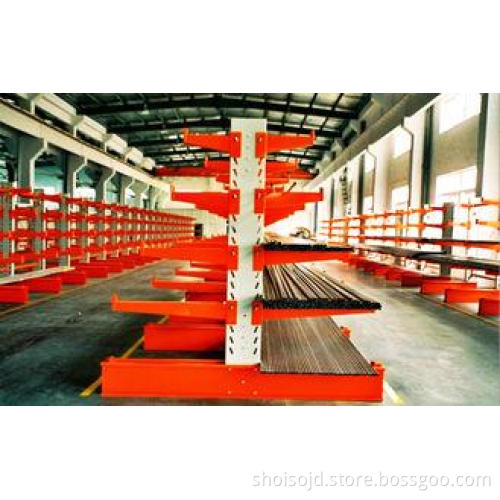 Cold Rolling Steel Cantilever Storage Racks With Multi - Le